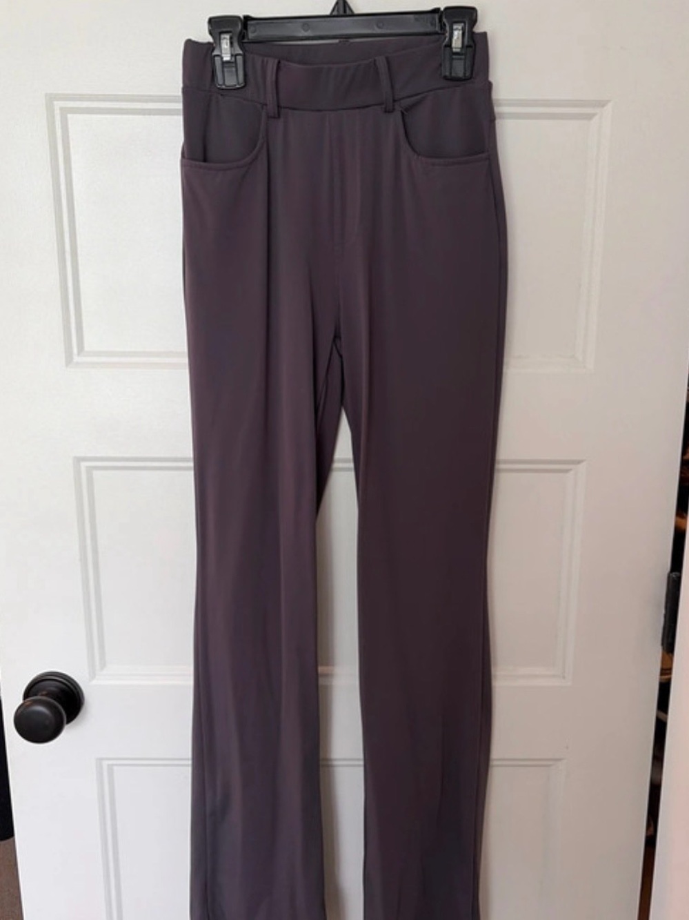 Gray Stretch Straight Leg Pants Size XS - Picture 1 of 3